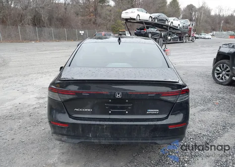 2025 Honda Accord Hybrid Sport из США, поврежденный, VIN 1HGCY2F50SA007677